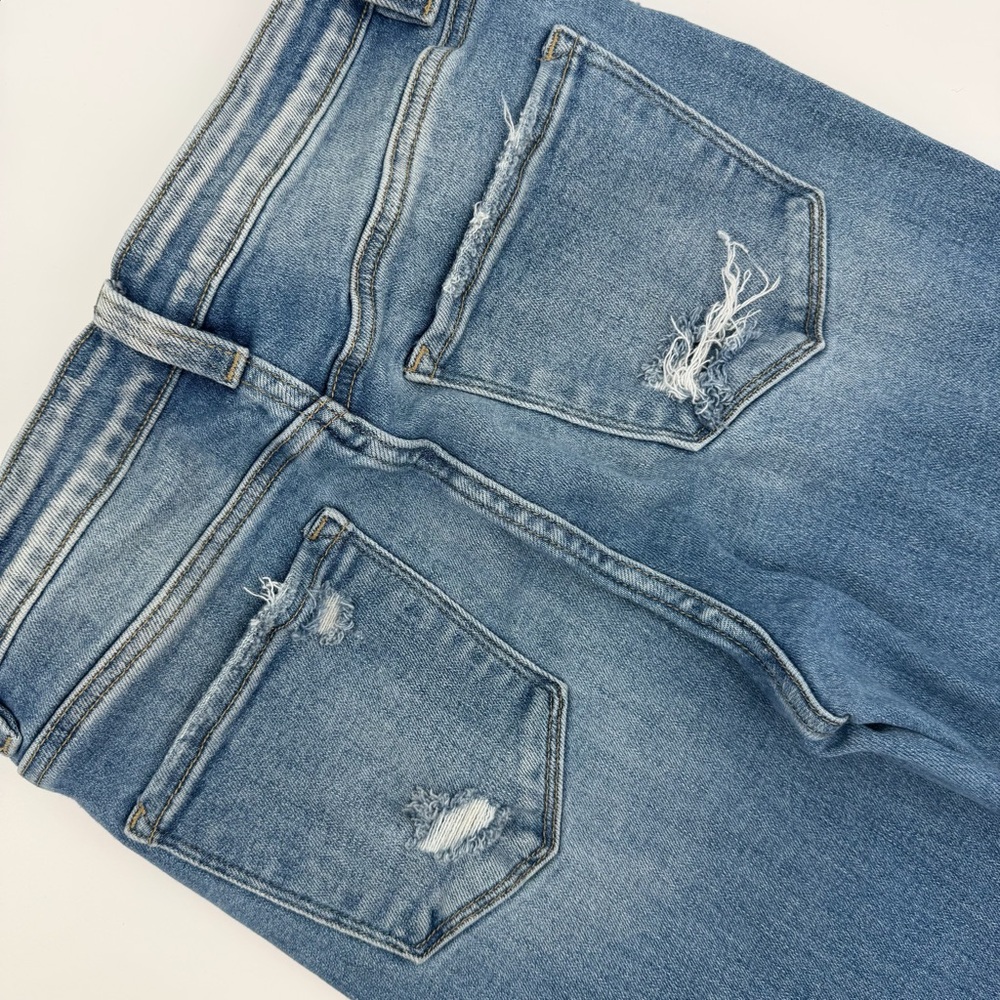 Vervet Stylish Distressed Flare Jeans - Picture 9 of 9